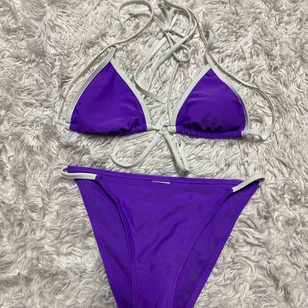 ๐๐EUC-WILD FABLE SUPER CUTE PURPLE BIKINI SZ 4-6๐๐ - Picture 5 of 7